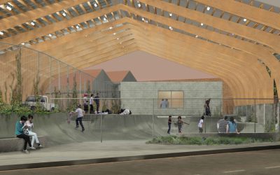 Parc à conteneurs exemplaire